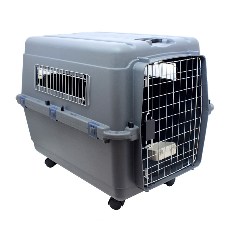Hund und Katzen Transportbox Katzenbox Hundebox Grau 90 Liter eBay